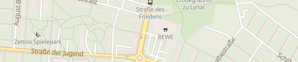 Karte REWE Roter Platz Lübbenau/Spreewald