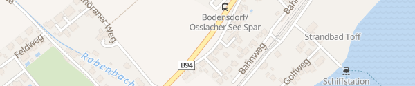 Karte Parkplatz Ossiacher See Bodensdorf