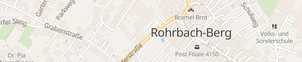 Karte Raiffeisenbank Rohrbach-Berg