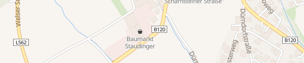 Karte Staudinger Baumarkt Pettenbach