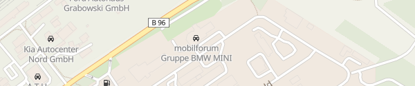 Karte BMW mobilforum Gruppe Senftenberg