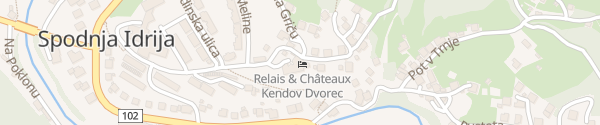 Karte Kendov Dvorec Relais & Châteaux Spodnja Idrija