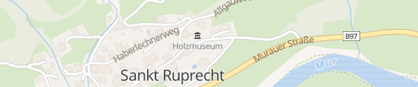 Karte Holzmuseum Sankt Ruprecht ob Murau
