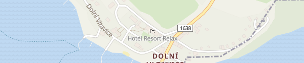 Karte Hotel Relax Horní Planá