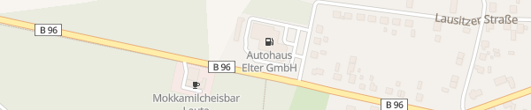 Karte Autohaus Elter Lauta