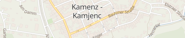 Karte Marktplatz Kamenz