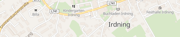 Karte Busbahnhof Irdning