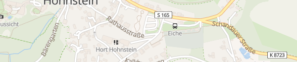 Karte Parkplatz P3 Eiche Hohnstein