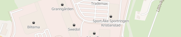 Karte Härlöv Handelsplats Kristianstad