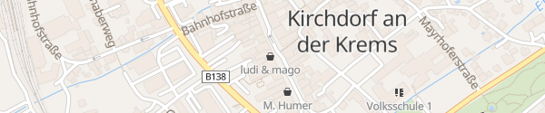 Karte Hauptplatz Kirchdorf an der Krems
