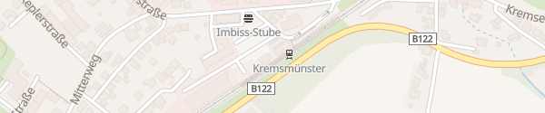 Karte Bahnhof Kremsmünster