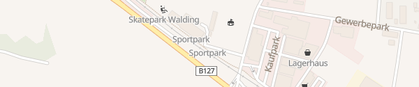 Karte Sportplatz Walding