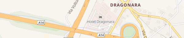 Karte Supercharger Hotel Dragonara San Giovanni Teatino