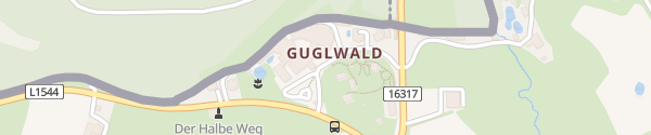 Karte Hotel Guglwald Vorderweißenbach