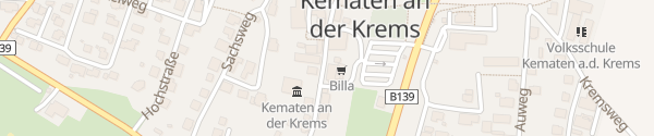 Karte Raiffeisenbank Kematen-Neuhofen Kematen an der Krems