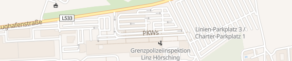 Karte Flughafen Linz Parkdeck Hörsching