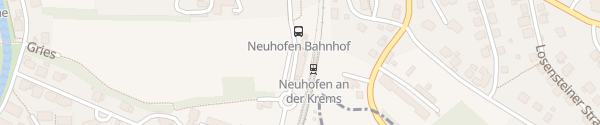 Karte Bahnhof Neuhofen an der Krems