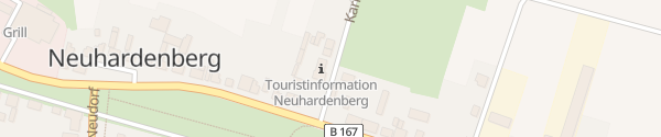 Karte E-Bike Ladesäule Touristeninformation Neuhardenberg