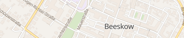 Karte Kamener Platz Beeskow