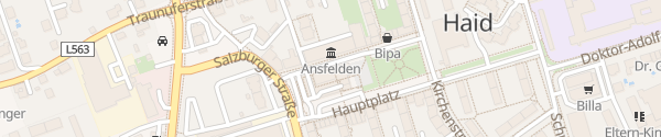 Karte E-Bike Ladestation Stadtamt Haid bei Ansfelden