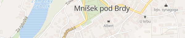 Karte Parkoviště Náměstí Mníšek pod Brdy