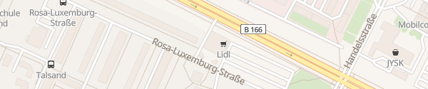Karte Lidl Rosa-Luxemburg-Straße Schwedt/Oder
