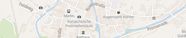 Karte Lange Straße Sebnitz