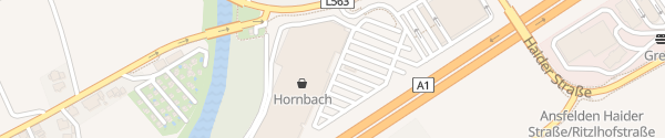 Karte Hornbach Ansfelden