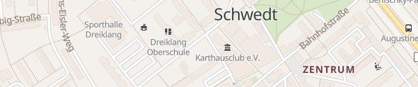 Karte Dr.-Theodor-Neubauer Straße Schwedt