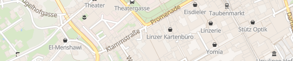 Karte OÖ-Nachrichten Tiefgarage Linz