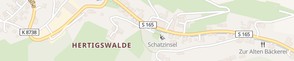 Karte Gasthof Hertigswalde Sebnitz