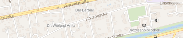 Karte Linsengasse Klagenfurt am Wörthersee