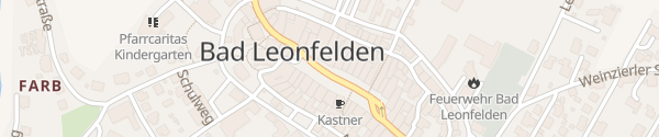 Karte Hauptplatz Bad Leonfelden