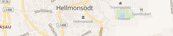 Karte Amtshaus Hellmonsödt