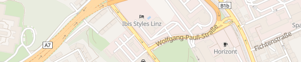 Karte ibis Styles Hotel Linz Linz
