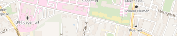 Karte Klinikum Klagenfurt Klagenfurt