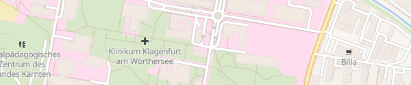 Karte Kelag Klinikum Klagenfurt