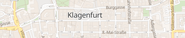 Karte Tiefgarage Lindwurm Klagenfurt
