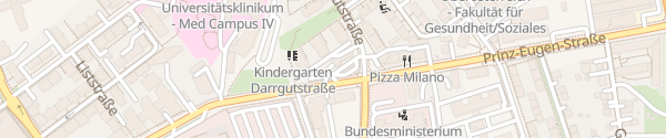Karte Turmöl Tankstelle Goethestraße Linz