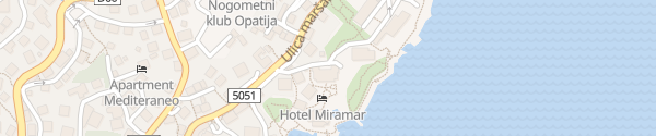 Karte Hotel Miramar Opatija