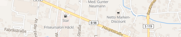 Karte Gemeindeamt Neukirch/Lausitz