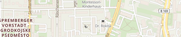 Karte Thiemstraße Cottbus