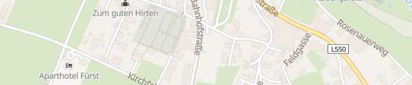 Karte Bahnhofstraße Windischgarsten