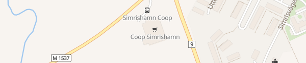 Karte Coop Supermarkt Simrishamn