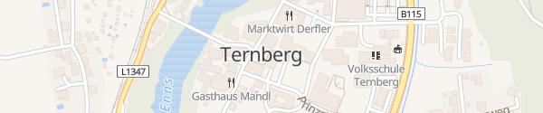Karte Gemeindeamt Ternberg