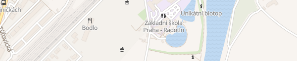 Karte Sportovní areál RSK Praha