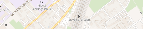 Karte Bahnhof Sankt Veit an der Glan