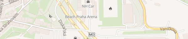 Karte NH Car Strahov Praha