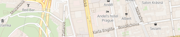 Karte Cinestar - AndělCity Praha