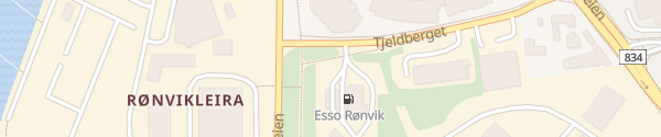 Karte Esso Rønvik Bodø